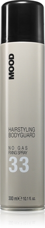 MOOD Hairstyling Bodyguard No Gas Fixing Spray lak na vlasy se střední fixací bez aerosolu