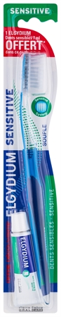 Elgydium Sensitive Toothbrush + Mini Toothpaste