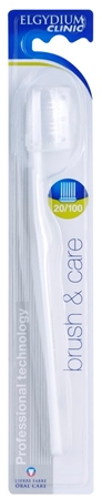 Elgydium Clinic 20/100 Brush & Care Tandbørste