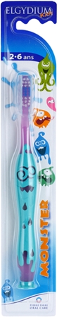 Elgydium Kids Monster зубна щітка для дітей
