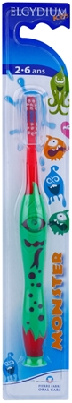 Elgydium Kids Monster Zahnbürste für Kinder