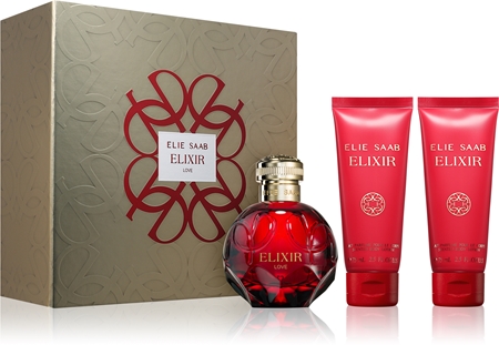 elie saab elixir love woda perfumowana 100 ml   zestaw  