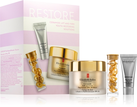 Elizabeth Arden Ceramide Lift and Firm Day Cream coffret cosmétique II. (pour rajeunir la peau) pour femme