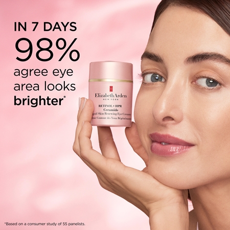 Elizabeth Arden Retinol + HPR Ceramide RAPID SKIN RENEWING EYE CREAM crème rajeunissante et illuminatrice yeux