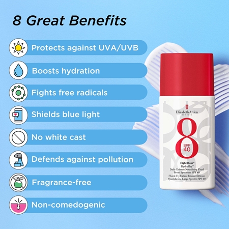 Elizabeth Arden Eight Hour Eight Hour HydraPlay face sun fluid SPF 40