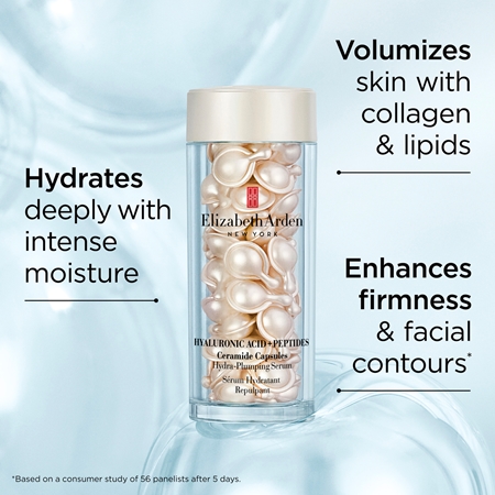 Elizabeth Arden Ceramide Hyaluronic Acid + Peptides kasvoseerumi kapseleina s ceramidy a peptidy