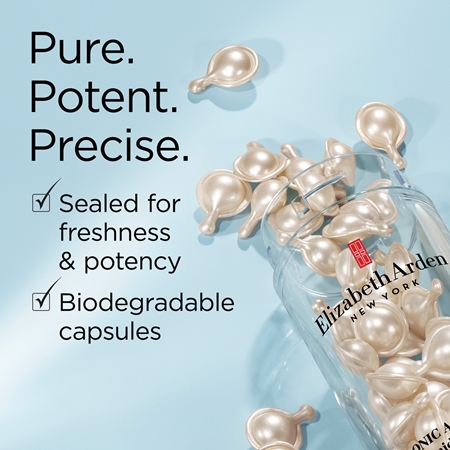 Elizabeth Arden Ceramide Hyaluronic Acid + Peptides kasvoseerumi kapseleina s ceramidy a peptidy