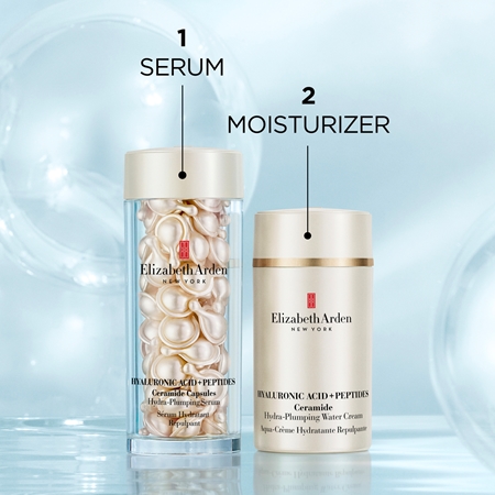 Elizabeth Arden Ceramide Hyaluronic Acid + Peptides kasvoseerumi kapseleina s ceramidy a peptidy