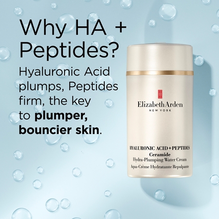 Elizabeth Arden Hyaluronic Acid + Peptides Ceramide Moisturizing Facial Cream s ceramidy a peptidy