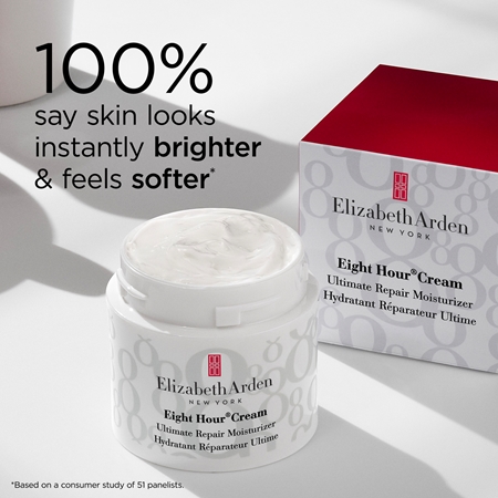 Elizabeth Arden Eight Hour Cream Ultimate Repair Moisturizer Light Moisturizing Cream day