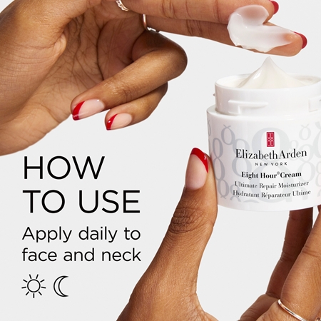 Elizabeth Arden Eight Hour Cream Ultimate Repair Moisturizer Light Moisturizing Cream day