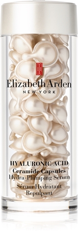 Elizabeth Arden Hyaluronic Acid + Peptides Ceramide Moisturizing Serum in capsules
