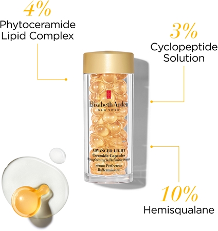 Elizabeth Arden Advanced Light Ceramide Fortifying Serum in capsules