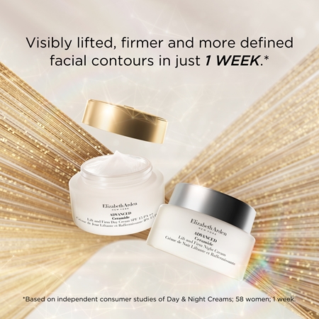 Elizabeth Arden Advanced Ceramide Lift And Firm Day Cream SPF 15 dieninis kremas standinamojo poveikio