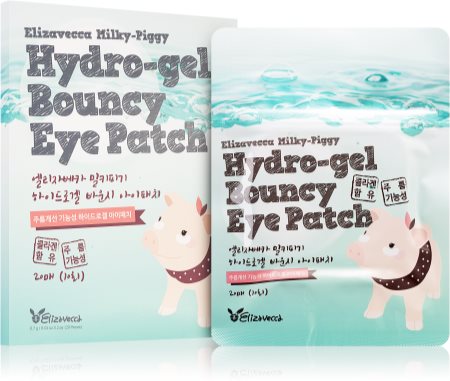Elizavecca Milky Piggy Hydro-gel Bouncy Eye Patch masque hydratant régénérant contour des yeux