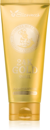Elizavecca Milky Piggy 24K Gold Snail Cleansing Foam jemná čisticí pěna