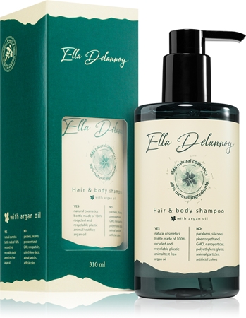 Alda cosmetics Ella Delannoy Organic Shampoo for body and hair