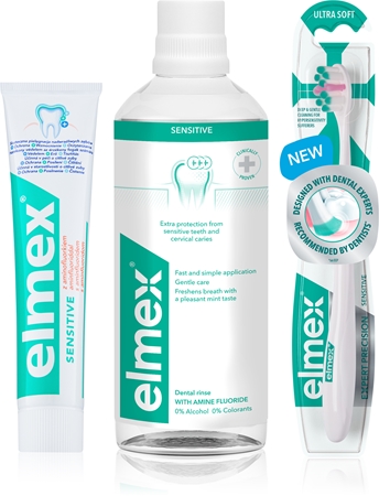Elmex Sensitive Routine conjunto para dentes