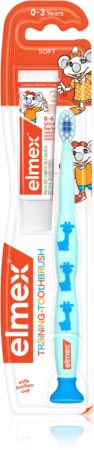 Elmex Caries Protection Kids Kinderzahnbürste soft + mini Zahnpasta