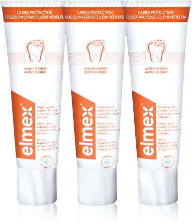 Elmex Caries Protection zubná pasta chrániaca pred zubným kazom s fluoridom