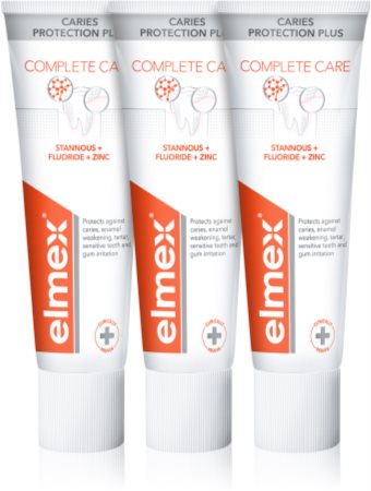 Elmex Caries Protection Complete Care osviežujúca zubná pasta pre kompletnú ochranu zubov