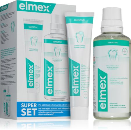 Elmex Sensitive Plus fogápoló készlet (érzékeny fogakra)