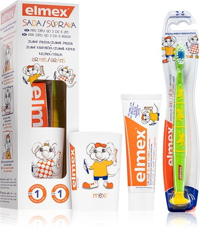 Elmex Kids 3-6 Years Комплект за дентална грижа (за деца )