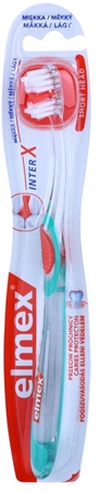 Elmex Caries Protection interX zubná kefka s krátkou hlavou soft