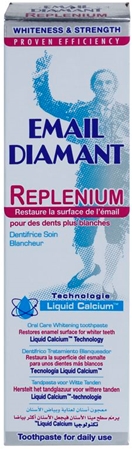 Marque
Email Diamant Replenium dentifrice blanchissant qui renforce l'émail dentaire