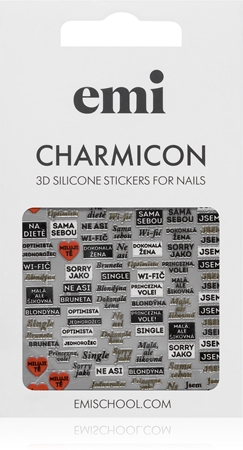 emi Charmicon Czech 1 körömmatrica 3D