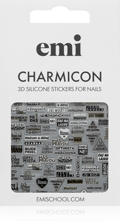 emi Charmicon Czech 3 folii autocolante pentru unghii 3D