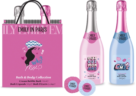 Emily In Paris Bath & Body σετ δώρου για γυναίκες