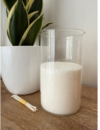 Emocio Pearl wax White svijeća