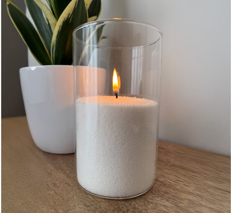Emocio Pearl wax White svijeća