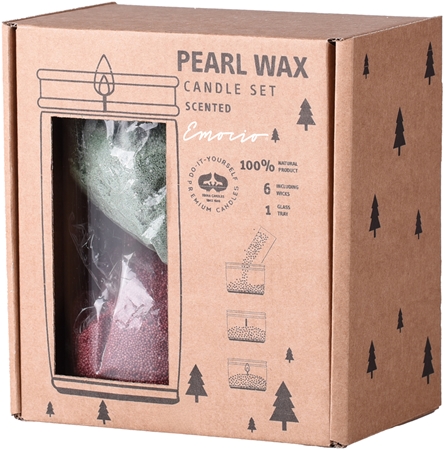 Emocio Pearl wax Set Presentförpackning
