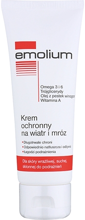 Emolium Skin Care zaščitna krema proti mrazu in vetru