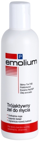 Emolium Wash & Bath P gel de ducha con triple acción