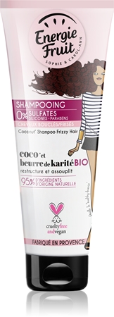 Energie Fruit Coconut Natural Shampoo For Wavy And Curly Hair