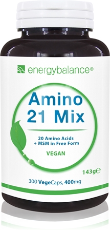 EnergyBalance Amino 21mix free form Kapseln mit Aminosäuren