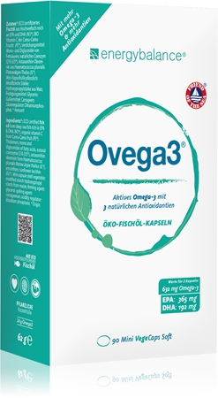 EnergyBalance Ovega3 Fischöl Fischöl mit Vitamin C