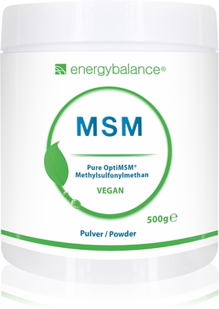 EnergyBalance MSM OptiMSM Nahrungsergänzungsmittel für Ihr Wohlbefinden