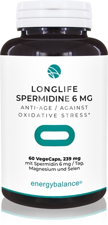 EnergyBalance Longlife Spermidine Nahrungsergänzungsmittel für Ihr Wohlbefinden