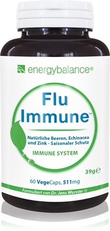 EnergyBalance Flu-Immune Nahrungsergänzungsmittel für Ihr Wohlbefinden