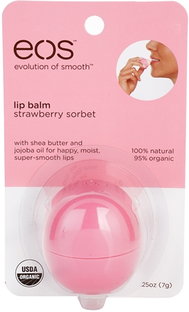 EOS Strawberry Sorbet balzam za usne