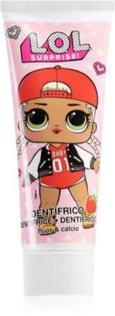 L.O.L. Surprise Toothpaste Zahnpasta für Kinder mit Erdbeergeschmack