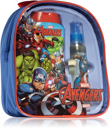 Marvel Avengers Backpack Set lahjasetti Lapsille