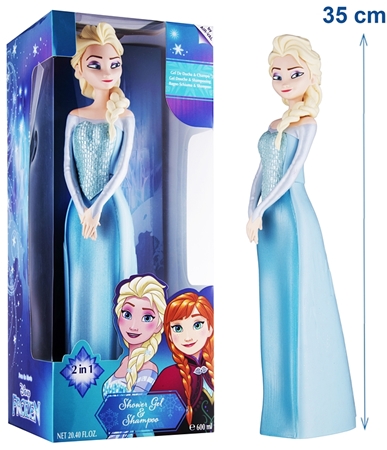EP Line Frozen 3D Elsa sprchový gél a šampón 2 v 1