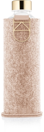 Equa Mismatch bottiglia d'acqua in vetro + involucro in feltro