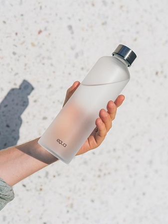 Equa Mismatch bottiglia d'acqua in vetro