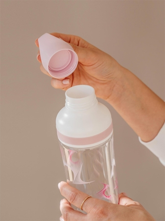 Equa Flow 2in1 Wasserflasche mit Strohhalm